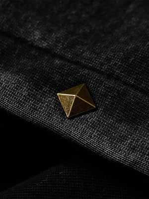 Street Washed Distressed Stitching Rivet Hooded Jacket - thumbnail 8