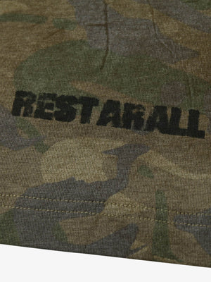 Camo Longsleeve – Schriftzug am Rückensaum, Nahaufnahme | XoKool