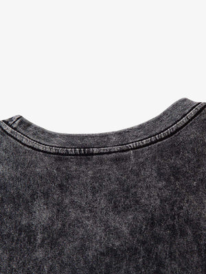 Gradient Tie-Dye Raw Edge Vest - thumbnail 5