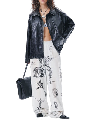 Retro Motorcycle PU Leather Jacket - thumbnail 8