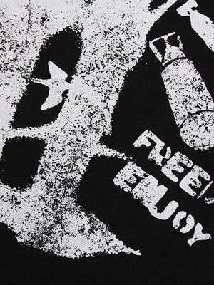 Graphic "BREAK" Print T-Shirt - thumbnail 5