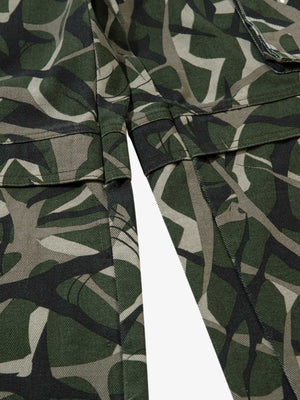 Camouflage Multi-Pocket Cargo Pants - thumbnail 7