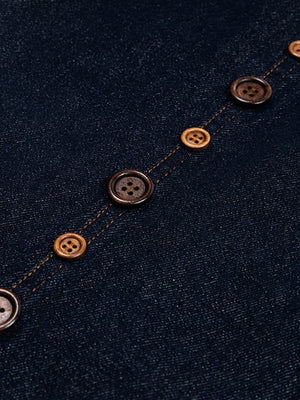 Barrel Jeans – Button row close-up | XoKool