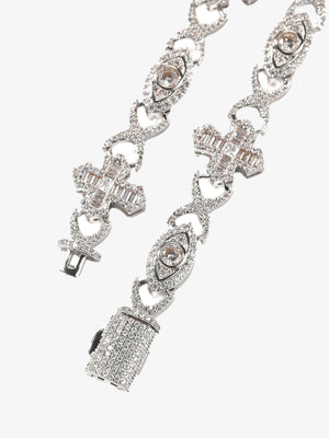 Evil eye bracelet – Clasp and links close-up | XoKool