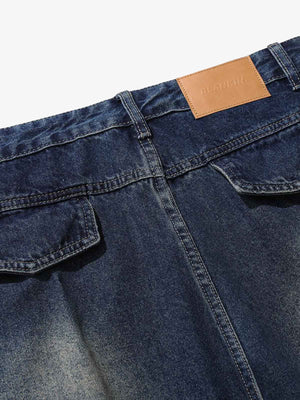 Jeans barrel cargo – detalle del parche trasero | XoKool