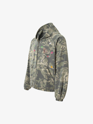 Chaqueta de camuflaje con cierre – Vista lateral | XoKool
