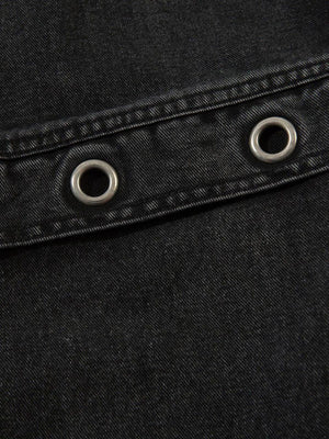 Grommet cargo jeans – grommet close-up | XoKool
