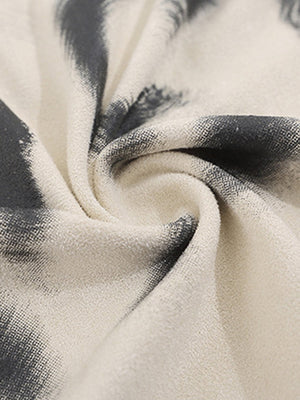 Brush stroke letter tank – fabric texture close-up | XoKool