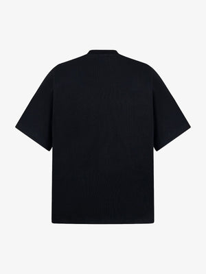 Oversized Embroidered Floral Letter T-Shirt - thumbnail 2