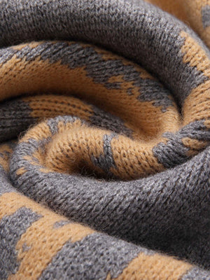 Portrait Strick-Pullover – Jacquard-Struktur im Detail | XoKool