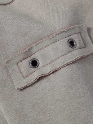 Wasteland Style Washed Zipper Up Sweatshirt - thumbnail 9