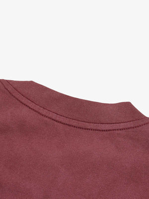 Dip dye tee – collar back close-up | XoKool