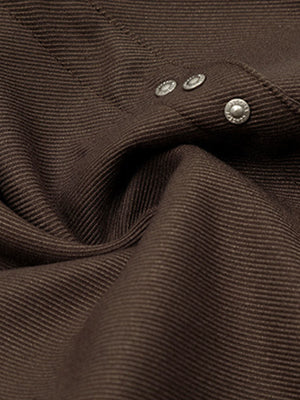Barrel pants – rivet and twill close-up | XoKool