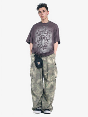 Oversized Angel Graphic T-Shirt - thumbnail 3