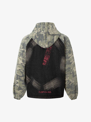 Chaqueta de camuflaje con cierre – Vista trasera | XoKool
