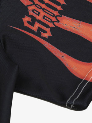Flame Graphic Crew Neck T-Shirt - thumbnail 9