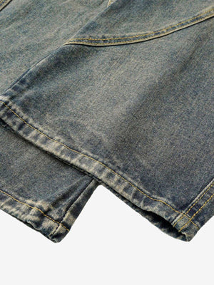Drawstring barrel jeans – hem close-up | XoKool