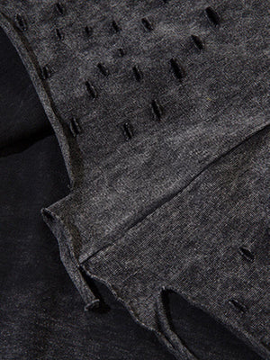 Gradient Tie-Dye Raw Edge Vest - thumbnail 7