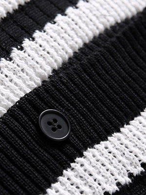 Cleanfit Striped Knit Cardigan Shirt - thumbnail 7