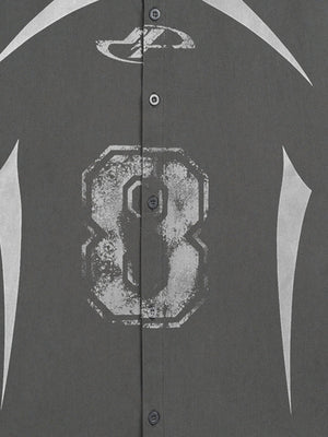 Graphic Jersey Short Sleeve Shirt - thumbnail 9