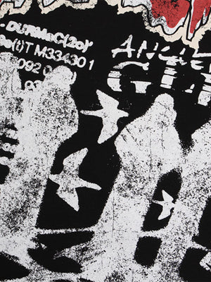 Graphic "BREAK" Print T-Shirt - thumbnail 7