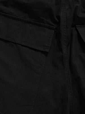 Wide leg cargo pants – side seam pocket close-up | XoKool