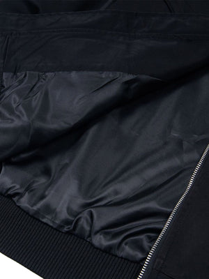 Retro Deconstructed Bomber Jacket - thumbnail 8