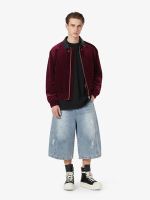 Retro Velvet Luxury Lapel Jacket - thumbnail 3