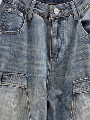 Paint Splatter Jeans – Bund und Oberschenkeltasche im Detail | XoKool