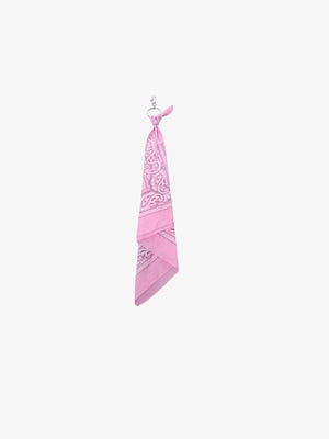 Paisley bandana clip – Pink | XoKool