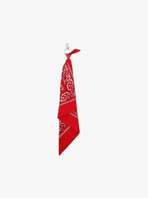 Paisley bandana clip – Red | XoKool