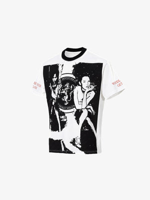 Ringer tee – White, front view (alt) | XoKool