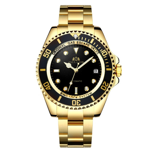 Luxury Automatic Date Dial Business Watch