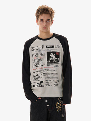 Raglan long sleeve shirt – On model, full front | XoKool