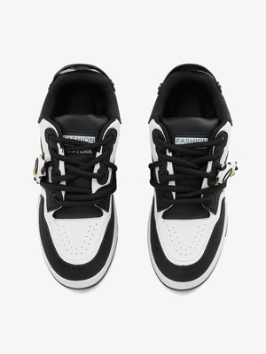 Zapatillas skate con cordones de cuerda – Negro, vista superior | XoKool