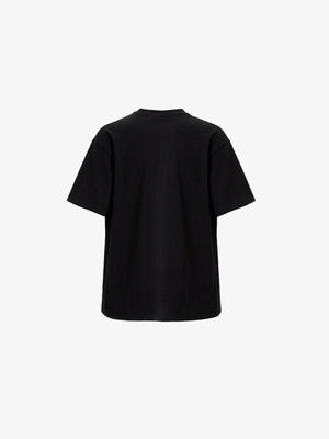 Camiseta con cruz de strass – Negro, vista trasera | XoKool