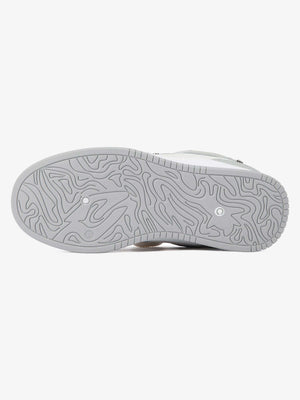 Letter patch skate shoes – Grey outsole | XoKool