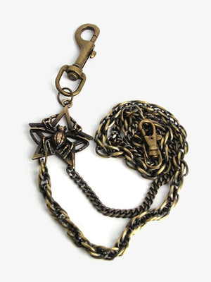 Spider wallet chain – Brass, product view alt | XoKool