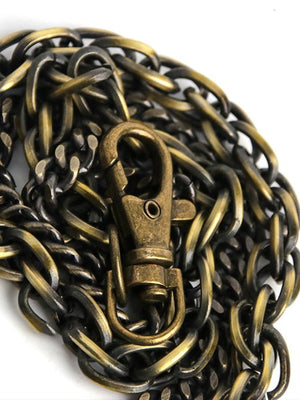Spider wallet chain – chain and clasp close-up | XoKool