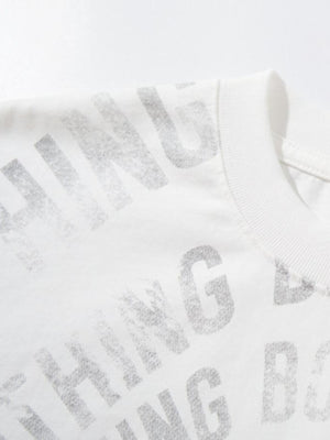 Spiral-Schriftzug Longsleeve – Print am Ausschnitt Nahaufnahme | XoKool