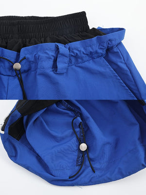 Star Jogginghose – Blauer Bund und Tasche, Nahaufnahme | XoKool
