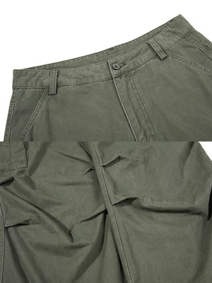 Tactical Cargohose – Oliv, Bund und Kniefalten im Detail | XoKool