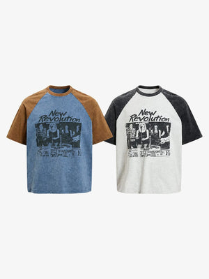 Raglan flyer tee – both colors side by side | XoKool