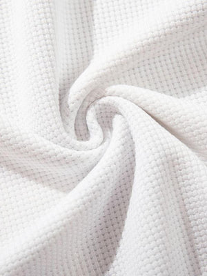 Union Jack Waffle Knit Raglan Long Sleeve Tee – waffle fabric swirl | XoKool