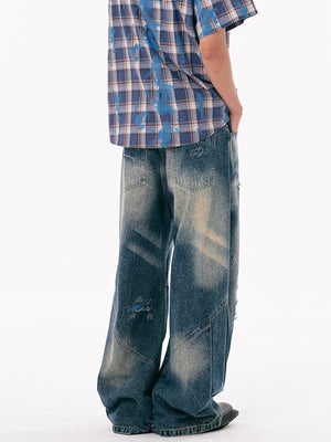 Vintage Flare Jeans – on model side | XoKool