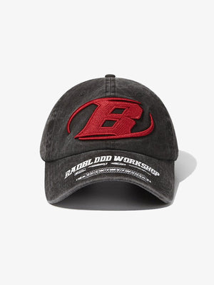 Washed black cap – front | XoKool