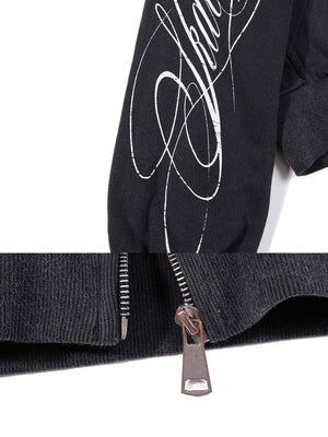 Football Jersey Hoodie – Ärmelschriftzug und Reißverschluss im Detail | XoKool
