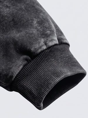 Lightning zip up hoodie – cuff close-up | XoKool