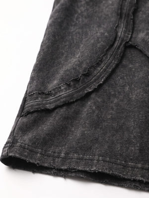 Washed Tanktop – Detailansicht der offenen Saumnaht | XoKool