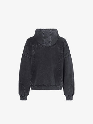 Armor panel zip hoodie – back view | XoKool